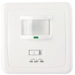   TRACON TMB-060 Mozgásérzékelő, süllyesztett, fehér 230V, 50 Hz 160°, 3-2000lux, 10s-30min, IP20