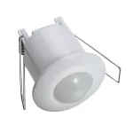   TRACON TMB-061M Mozgásérzékelő, süllyeszthető, mini, fehér 230V, 50Hz, 360°, 1-6m, 10s-15min, 3-2000lux, IP20