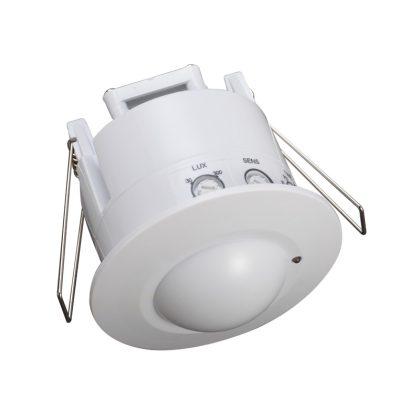   TRACON TMB-061R Mozgásérzékelő, süllyeszthető, radaros, fehér 230V, 50Hz, 5,8GHz, 360°, 1-8m, 10s-12 min, 3-2000lux, IP20