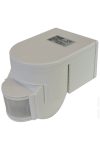 TRACON TMB-108 Motion sensor, infrared wall 230 VAC, 180 °, max. 12 m, 10 s-7 min, 3-2000lux, IP44