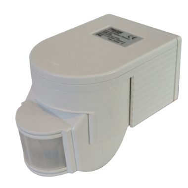 TRACON TMB-108 Mozgásérzékelő, infra falra 230V, 50Hz, 180°, max. 12m, 10s-7min, 3-2000lux