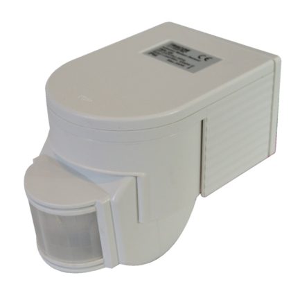   TRACON TMB-108 Mozgásérzékelő, infra falra 230V, 50Hz, 180°, max. 12m, 10s-7min, 3-2000lux, IP44