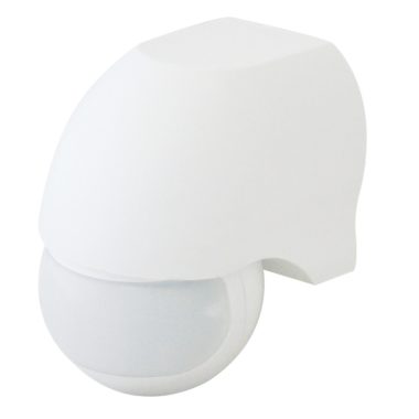 TRACON TMB-112 Motion sensor, infrared wall, white 230 VAC, 180 °, max. 12 m, 10 s-7 min, 3-2000lux, IP44