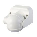   TRACON TMB-152R Mozgásérzékelő, fali, radaros, fehér 230V, 50Hz 5,8GHz, 180°, 5-15m, 10s-12min, 3-2000lux, IP44