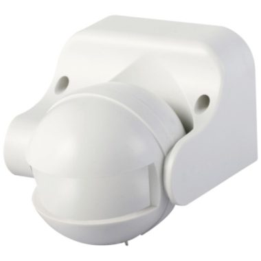 TRACON TMB-152R Motion sensor, wall, radar, white 230 VAC, 5.8 GHz, 180 °, 5-15m, 10 s-12 min, 3-2000lux, IP44