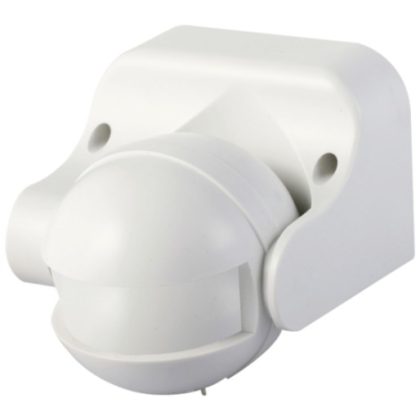   TRACON TMB-152R Motion sensor, wall, radar, white 230 VAC, 5.8 GHz, 180 °, 5-15m, 10 s-12 min, 3-2000lux, IP44