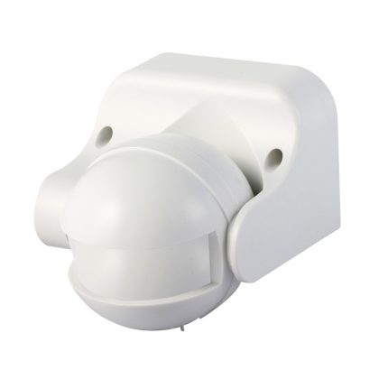 TRACON TMB-152R Mozgásérzékelő, fali, radaros, fehér 230V, 50Hz 5,8GHz, 180°, 5-15m, 10s-1