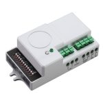   TRACON TMB-L01DIMM Mozgásérzékelő, radaros, lámpatestekbe,szabályozható fényerő 230V, 50 Hz, 5,8GHz, 360°, 2-8m, 5s-30min, 2-2000lux