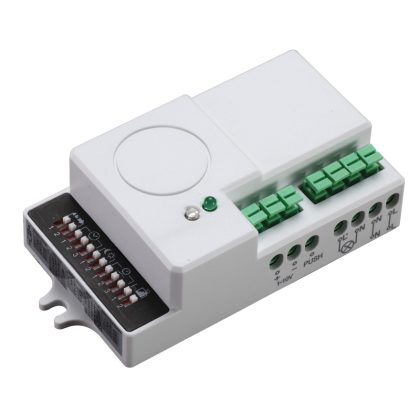   TRACON TMB-L01DIMM Motion sensor, radar, for luminaires, dimmable 230 VAC, 5.8 GHz, 360 °, 2-8 m, 5 s-30 min, 2-2000lux