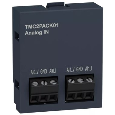 SCHNEIDER TMC2PACK01 jelkártya M221-Csomagoló 2 ANALOG bem.