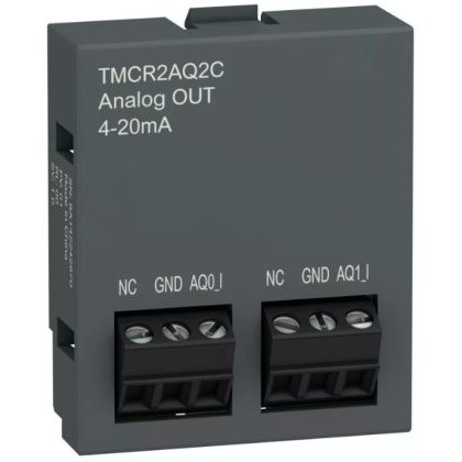 SCHNEIDER TMCR2AQ2C Modicon TMC bővítőmodul, 2AO, 4-20mA