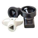   TRACON TME-ZMH Műanyag zár TME szekrényekhez, háromszög 8.5mm