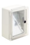 TRACON TME282113T Műanyag elosztószekrény átlátszó ajtóval HxWxD=280x210x130mm, IP65, IK10