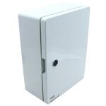   TRACON TME332513M Cutie de distribuție din plastic cu mască 2 × 9mod, H × W × D = 330 × 250 × 130mm, IP65, IK08, 1000V AC / DC