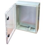   TRACON TME403017T Cutie de distribuție din plastic cu ușă transparentă H × L × D = 400 × 300 × 165mm, IP65, IK08, 1000V AC / DC, RAL7035
