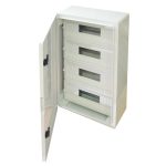   TRACON TME604020M Cutie de distribuție din plastic cu mască 4 × 17 mod, H × W × D = 600 × 400 × 200mm, IP65, IK08, 1000V AC / DC