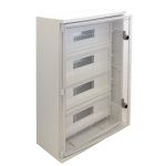   TRACON TME705025MT Cutie de distribuție din plastic cu ușă transparentă mascată 4 × 22 mod, H × L × D = 700 × 500 × 245mm, IP65, IK08, 1000V AC / DC