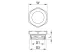 TRACON TMSZ-20/16 Metrikus szűkítő közcsavar M20×1.5mm