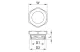 TRACON TMSZ-20/16 Metrikus szűkítő közcsavar M20×1.5mm