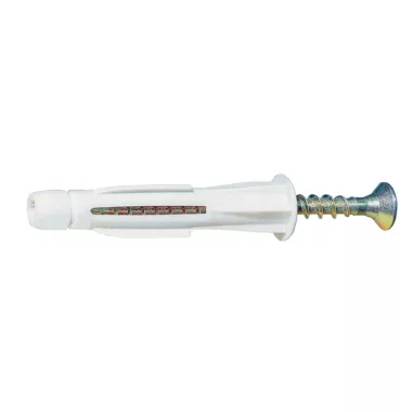 TRACON TOPCS8 Önfeszítő tipli+csavar, szürke M8×50mm, PA6