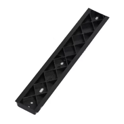   TP Electric 21324-0204-03 Kalapsín műanyag, fekete 20cm, 3320-as dobozhoz