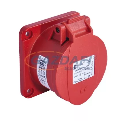 TP Electric 3005-322-1675 5X16A - Beépíthető dugalj (rugós - gyors bekötésű) IP44 75x75 egyenes TP Electric 3005-322-1675 5X16A - Beépíthető dugalj (rugós - gyors bekötésű) IP44 75x75 egyenes