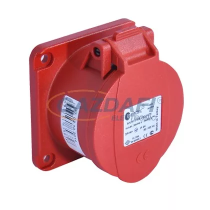 TP Electric 3022-322-1675 4X16A - Beépíthető dugalj (rugós - gyors bekötésű) IP44 75x75 egyenes TP Electric 3022-322-1675 4X16A - Beépíthető dugalj (rugós - gyors bekötésű) IP44 75x75 egyenes