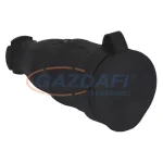   TP Electric 3101-304-0300 Gumi dugalj csapfedeles 16A fekete (24db/doboz)