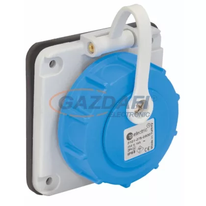 TP Electric 3101-375-0900 Beépíthető dugalj, 2P+F, 1x16A, IP68 TP Electric 3101-375-0900 Beépíthető dugalj, 2P+F, 1x16A, IP68