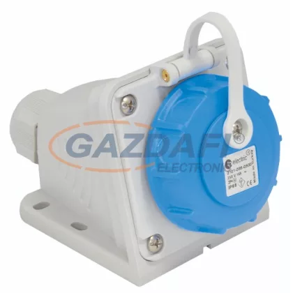 TP Electric 3101-385-0900 Ráépíthető duglaj, döntött, 2P+F, 1x16A, IP68 TP Electric 3101-385-0900 Ráépíthető duglaj, döntött, 2P+F, 1x16A, IP68