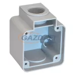   TP Electric 3101-430-0600 Ráépíthető doboz dugalj rögzítéséhez, szürke