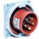   TP Electric 3108-320-1600 5x32A - Beépíthető dugvilla (egyenes) - 83x90 alap (IP67)
