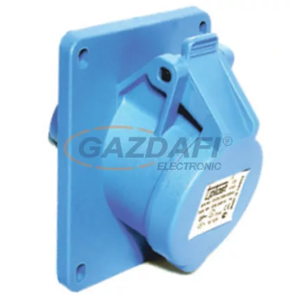   TP Electric 3124-309-0900 3X32A - Beépíthető dugalj (ferde) -83x90 alap (IP44)