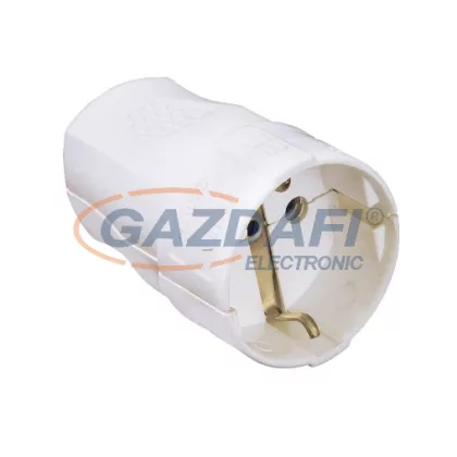   TP Electric 3280-351-0400 Dugalj lengő 220V fehér hátsó bekötésű (50db/doboz, 2db/cs)