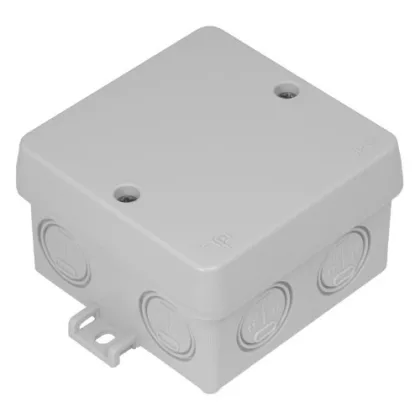   TP Electric 3309-204-0600 Kötődoboz 75x75x50mm IP67 perforált oldalfalú