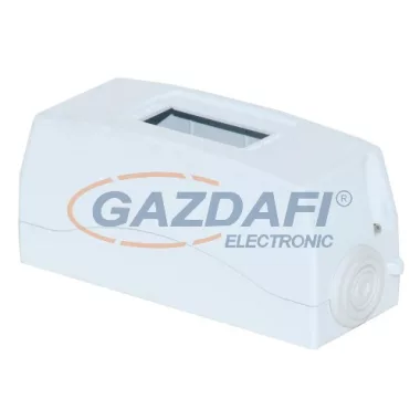 TP Electric 3340-260-0400 Lakáselosztó doboz, falon kívüli, 1+1modul, 50x130 (32db/doboz, 2db/cs)