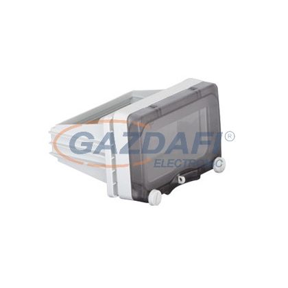   TP Electric 3340-324-0600 Modul ablak 4 férőhelyes süllyesztett, kalapsínnel, 80mm mély