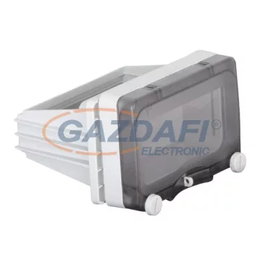 TP Electric 3340-326-0600 Modul ablak 6 férőhelyes süllyesztett, kalapsínnel, 80mm mély