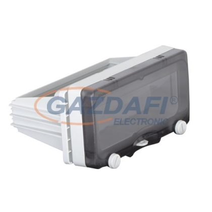   TP Electric 3340-330-0600 Modul ablak 8 férőhelyes süllyesztett, kalapsínnel, 80mm mély