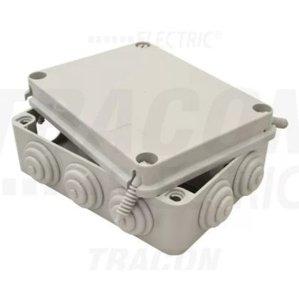   TRACON TQBY19148 Junction box, external, with plastic screw 190 × 145 × 80, IP65