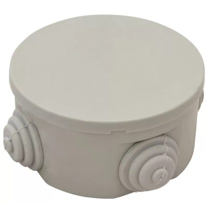   TRACON TQBYD85 Junction box, round, wall-mounted 85 × 45, IP44