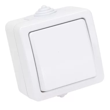 TRACON TR-PH05 Falon kívüli 1-áramkörös kapcsoló 10AX/250VAC, IP54,(101)
