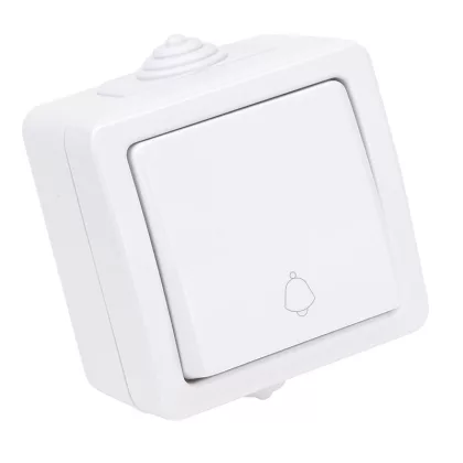   TRACON TR-PH07 Falon kívüli csengőnyomó 10AX/250VAC, IP54, (N101)