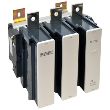 TRACON TR1E620V7 Nagyáramú kontaktor 415V, 50Hz, 620A, 335kW, 400V AC, 3×NO+1×NO