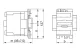 TRACON TR1F8011V7 Kontaktor 660V, 50Hz, 80A, 37kW, 400V AC, 3×NO+(1×NO+1×NC)