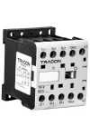 TRACON TR1K0908B7 Segédkontaktor 660V, 50Hz, 9A, 4kW, 24V AC, 2NO+2NC