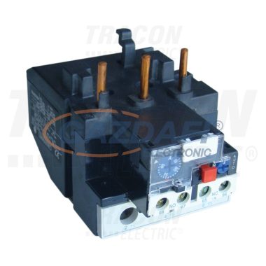 TRACON TR2HF1321 Termikus túláramvédelmi relé TR1F segédkontaktorokhoz 690V, 0-400Hz, 12-18A, 1×NC+1×NO
