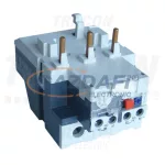   TRACON TR2HF3355 Termikus túláramvédelmi relé TR1F segédkontaktorokhoz 690V, 0-400Hz, 30-40A, 1×NC+1×NO