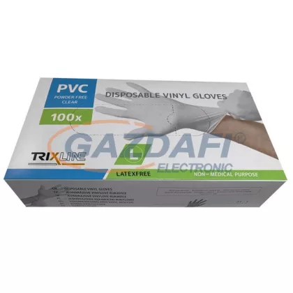 Gumikesztyű latexmentes, L-es méret raktárról!