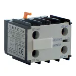   TRACON TR5KN04 Homlokoldali segédérintkező TR1K segédkontaktorokhoz 230V, 50Hz, 2A, 4×NC
